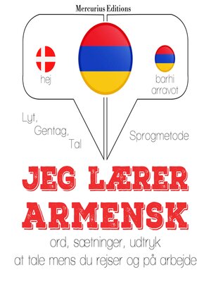 cover image of Jeg lærer armensk